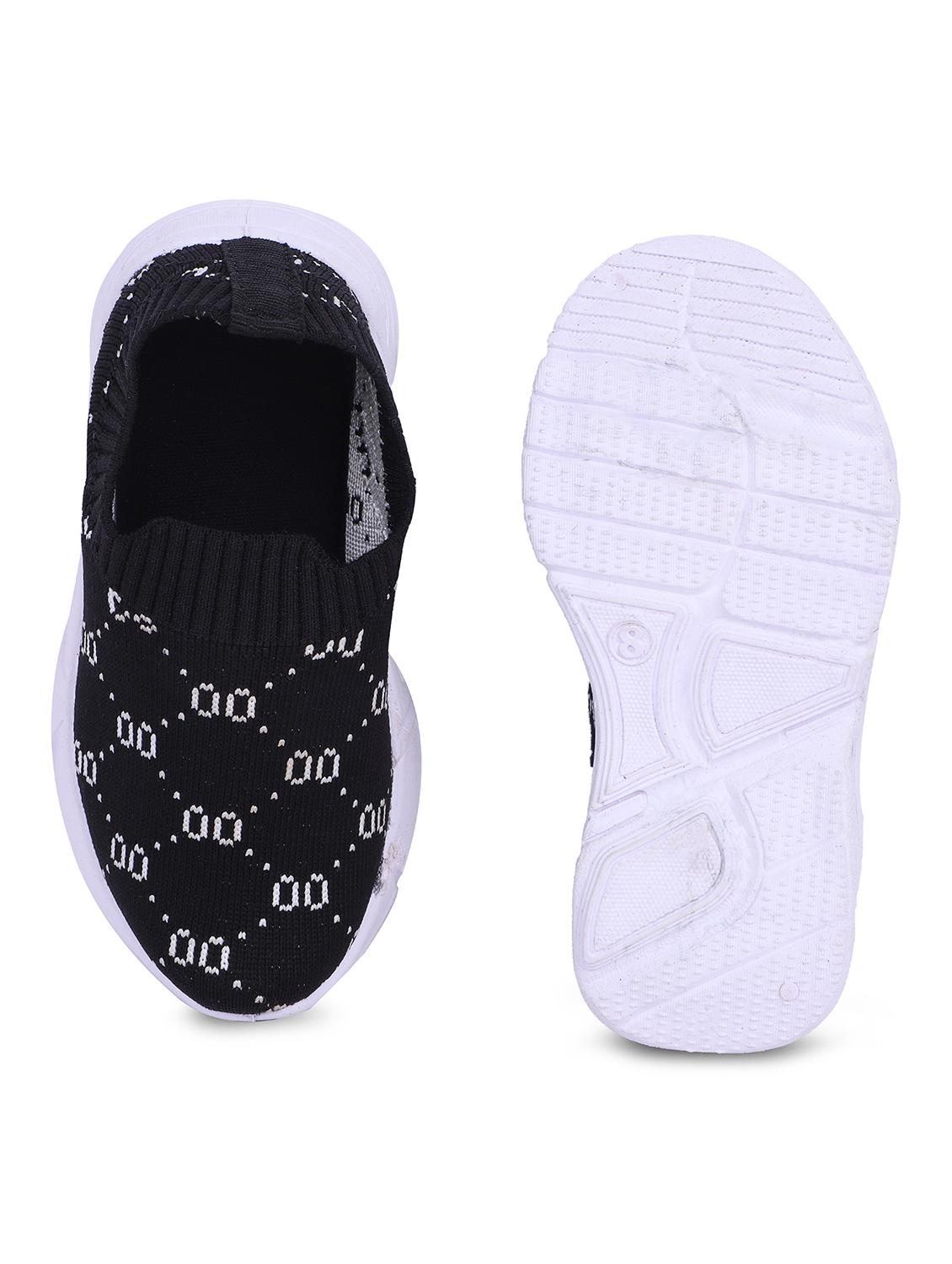 black printed slip on shoes - 19497595 - Standard Image - 3