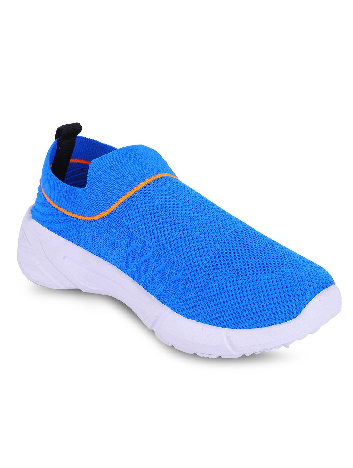 navy blue solid slip on shoes - 19497614 - Zoom Image - 0