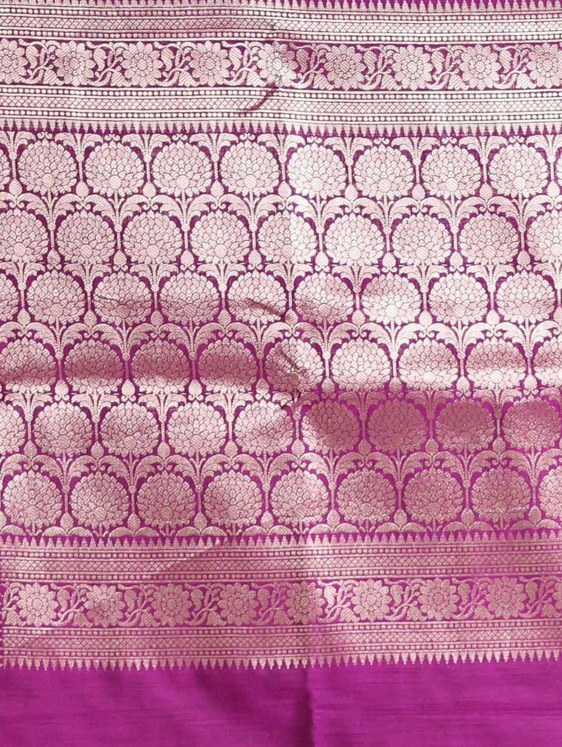 women's self design purple colored saree with blouse - 19498334 -  Standard Image - 5