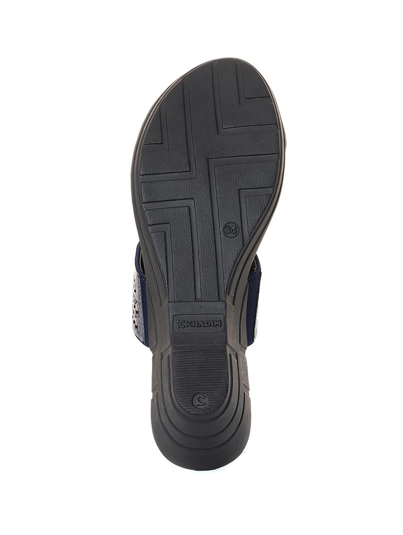 navy blue slip on sandal - 19500729 - Standard Image - 5