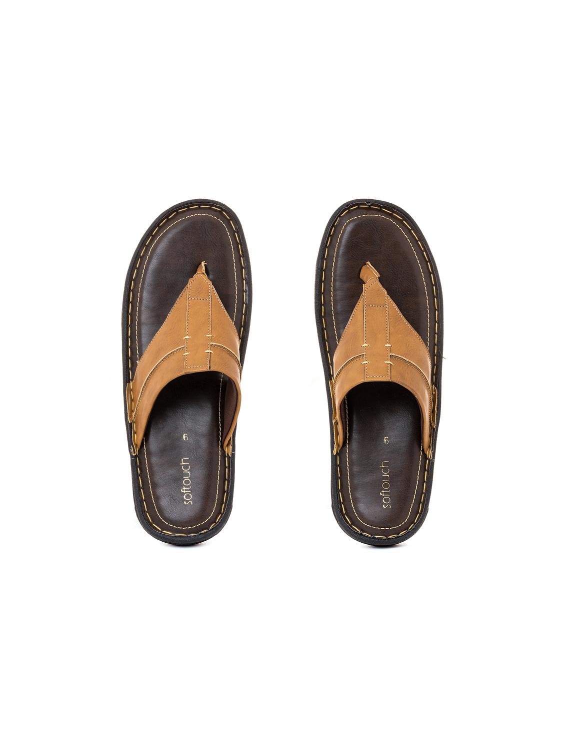mustard slip on flip flop - 19501006 - Standard Image - 5