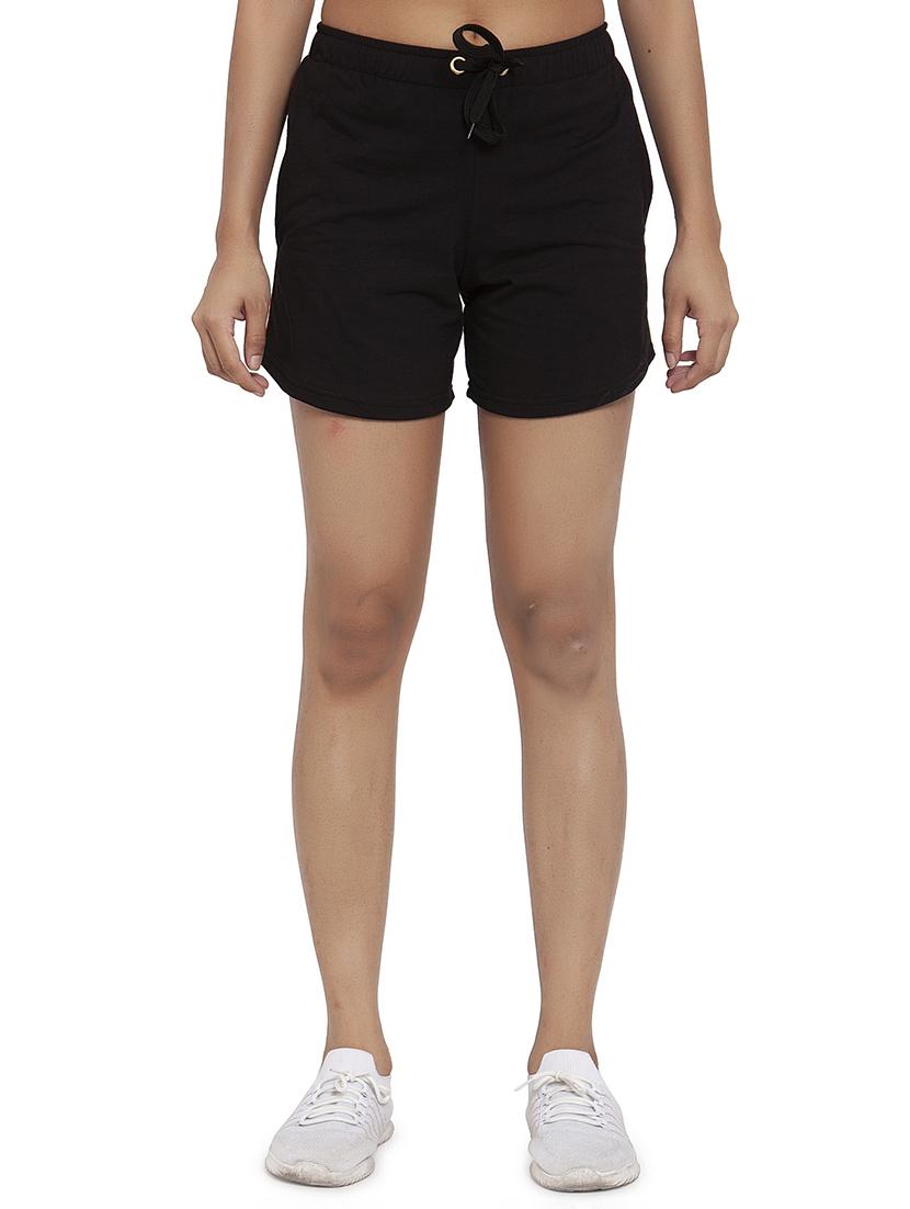 cotton regular solid short - 19501832 -  Zoom Image - 0