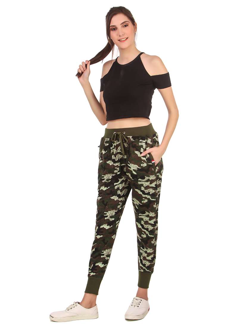mid rise printed jogger - 19503451 -  Standard Image - 3