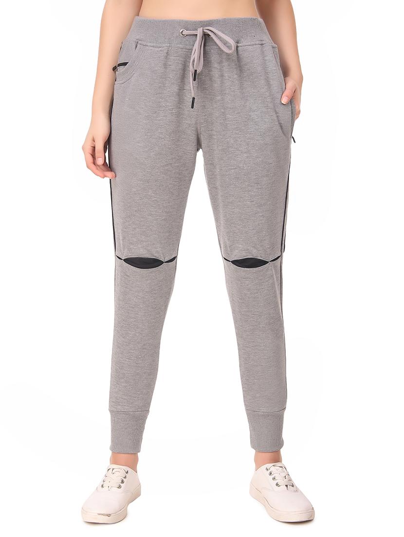 mid rise solid jogger - 19503476 - Zoom Image - 0