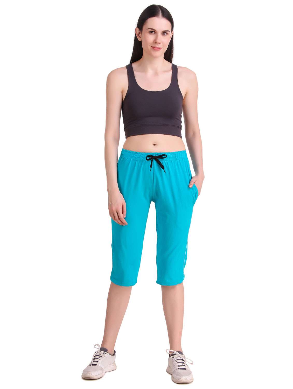 blue sports capri - 19503823 - Standard Image - 3