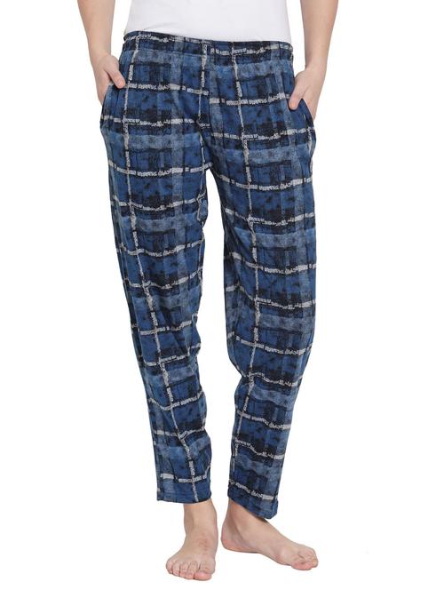 mid rise printed track pant - 19503835 -  Standard Image - 0