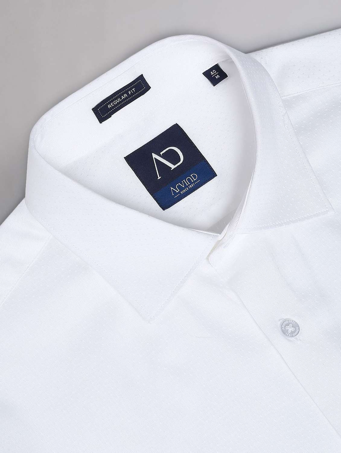 mens solids formal shirt - 19504093 -  Standard Image - 5