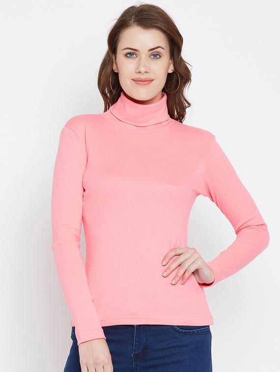 women's straight high neck top - 19504180 - Zoom Image - 0