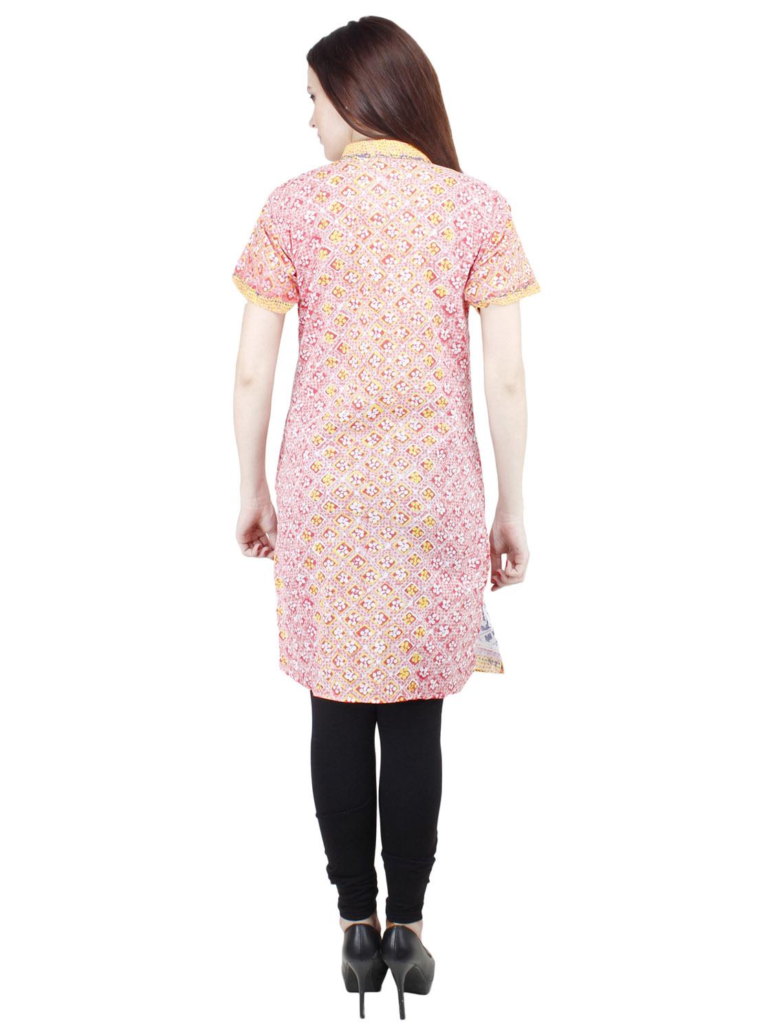 women's straight kurta - 19508983 - Standard Image - 3
