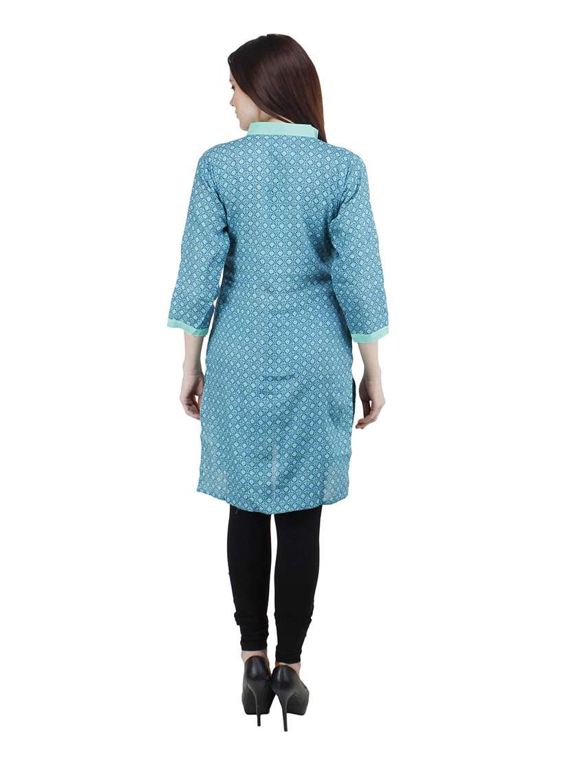 women's straight kurta - 19508987 - Standard Image - 3