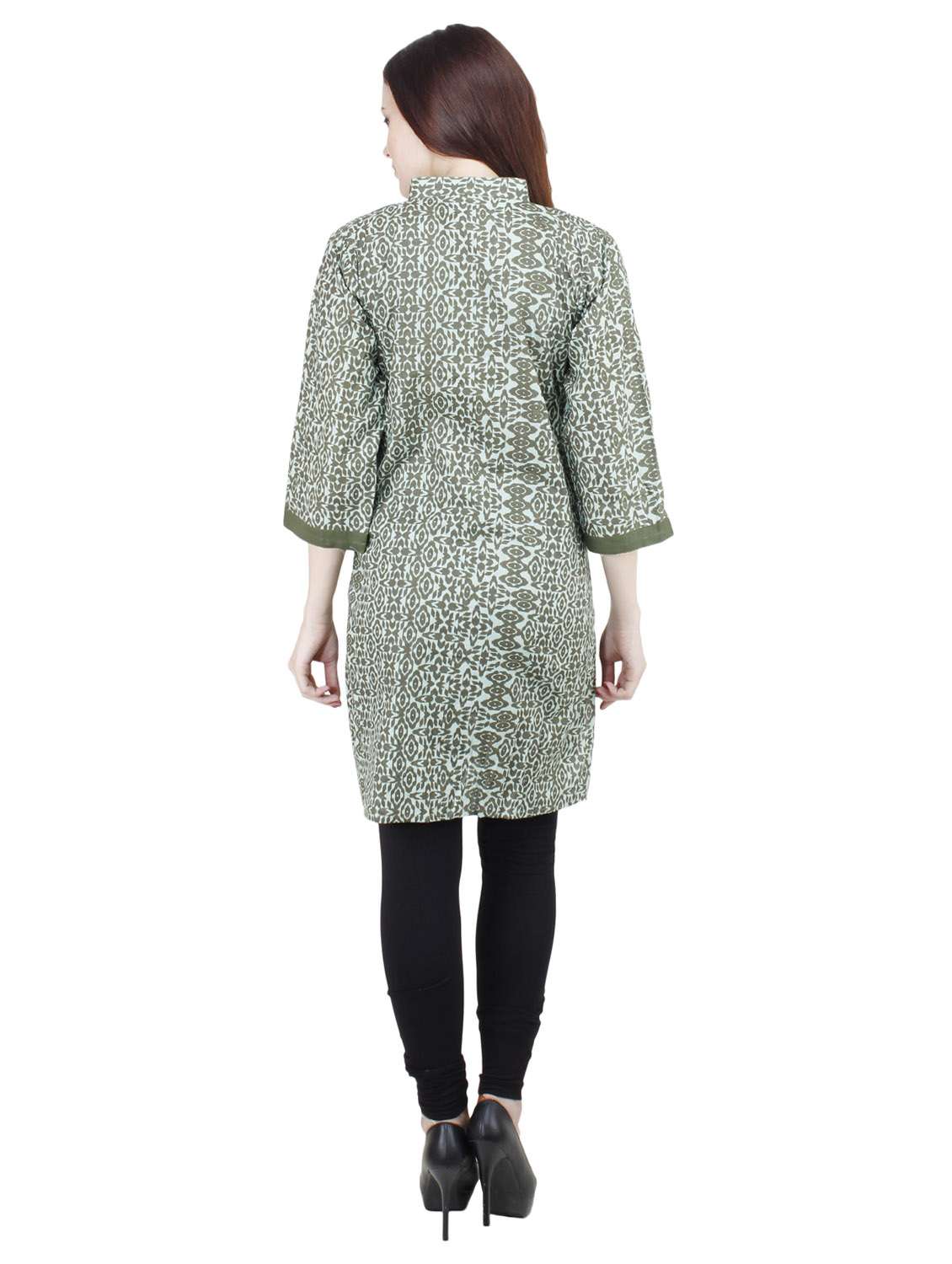women's straight kurta - 19508990 - Standard Image - 3