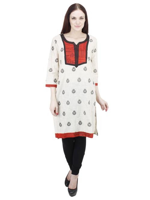 women's straight kurta - 19508991 - Standard Image - 0