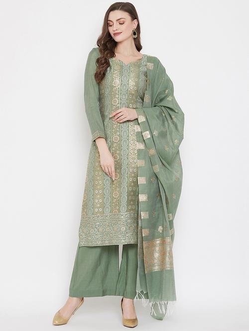 self designed salwar unstitched suit - 19510908 -  Standard Image - 0