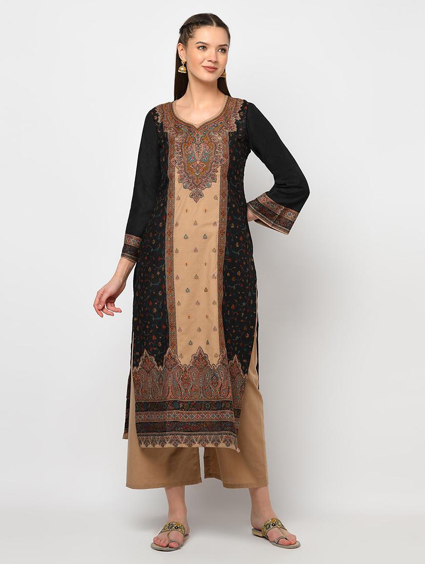 self designed flared unstitched suit - 19510968 - Standard Image - 3