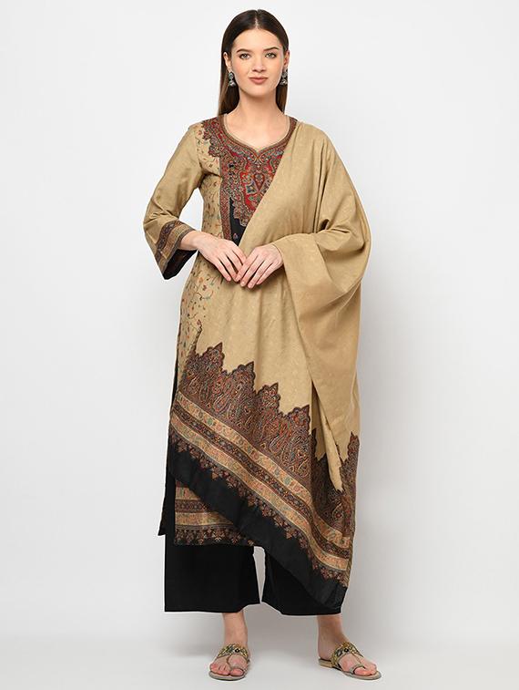 self designed flared unstitched suit - 19510969 - Zoom Image - 0