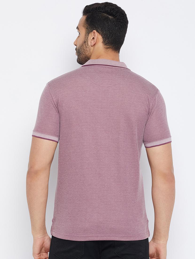 men short sleeves plain polo t-shirt - 19519439 - Standard Image - 3