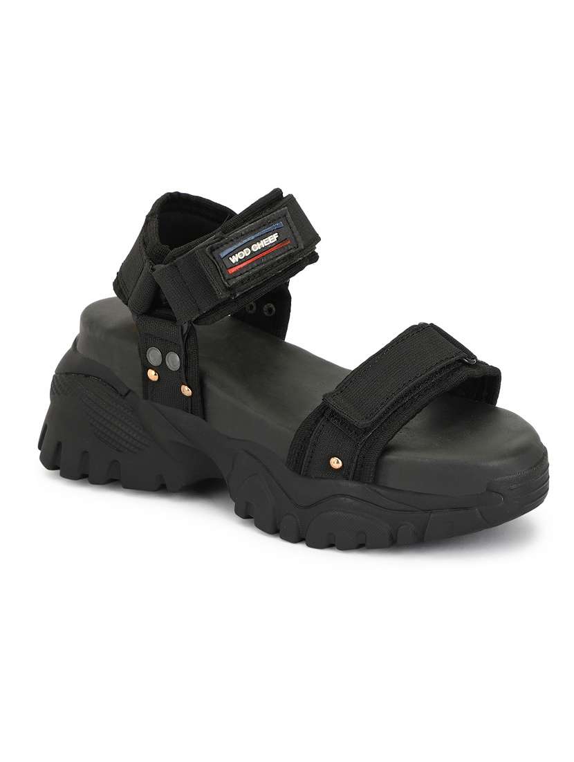boys slip on sandals with back strap - 19519803 -  Zoom Image - 0