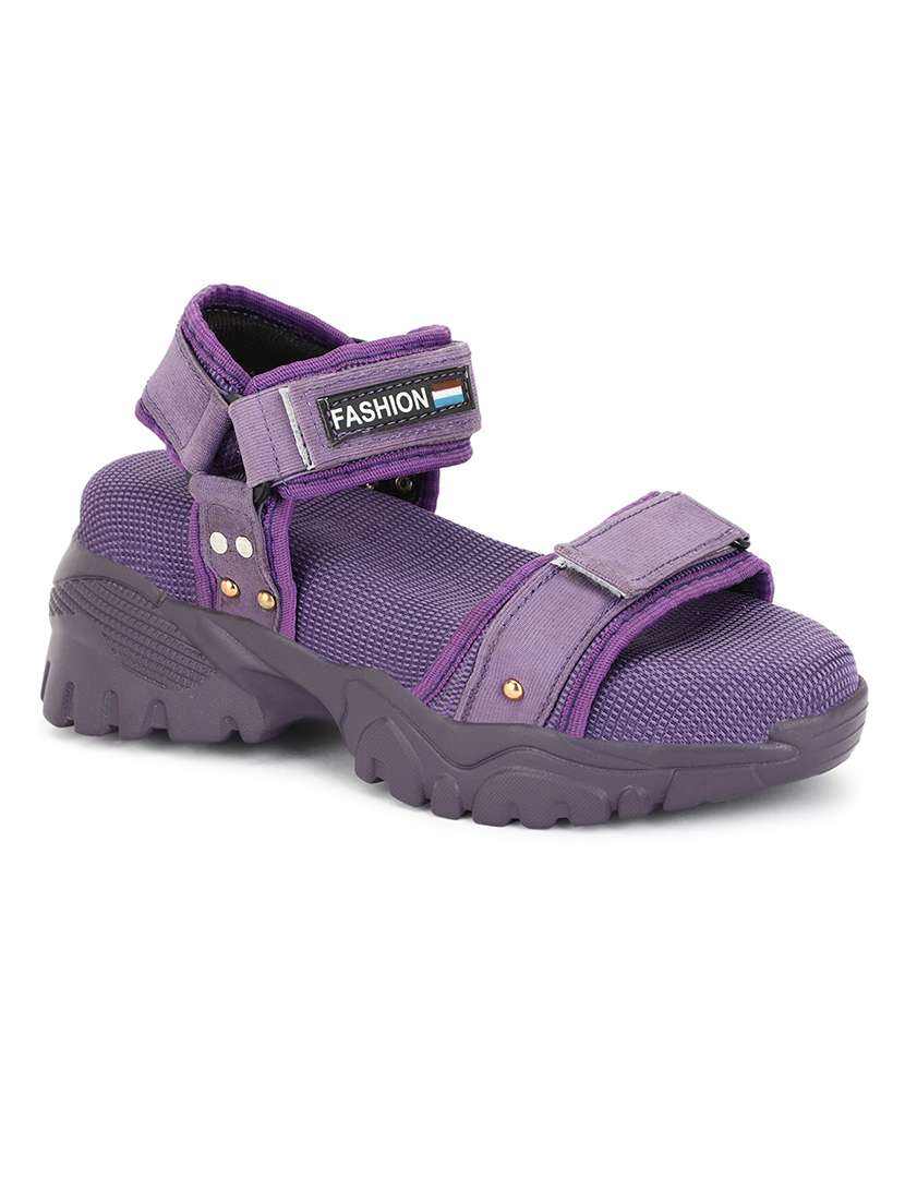boys slip on sandals with back strap - 19519805 -  Zoom Image - 0
