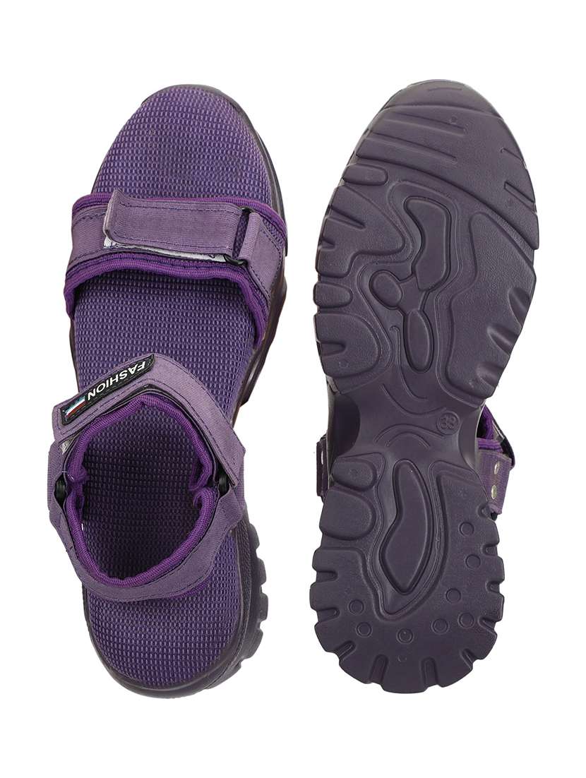 boys slip on sandals with back strap - 19519805 - Standard Image - 3