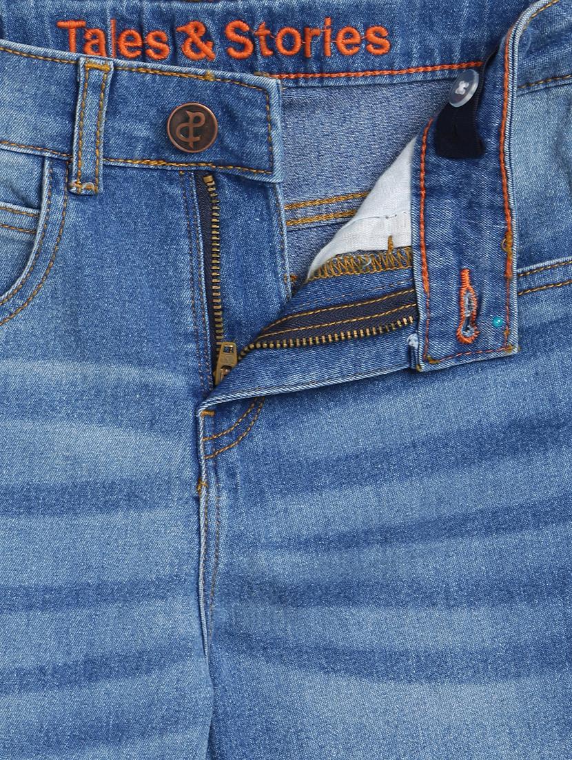 boy's plain skinny fit jeans - 19520414 - Standard Image - 5