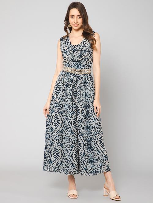 women's printed dress - 19522254 - Standard Image - 0