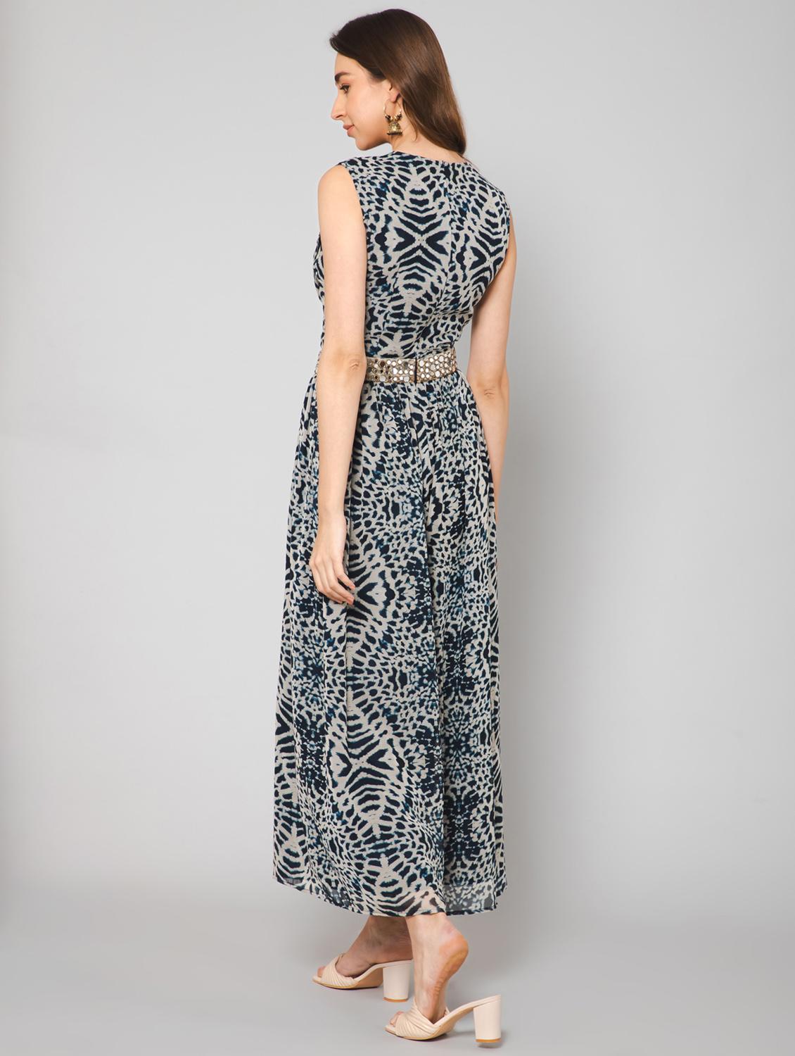 women's printed dress - 19522254 - Standard Image - 3