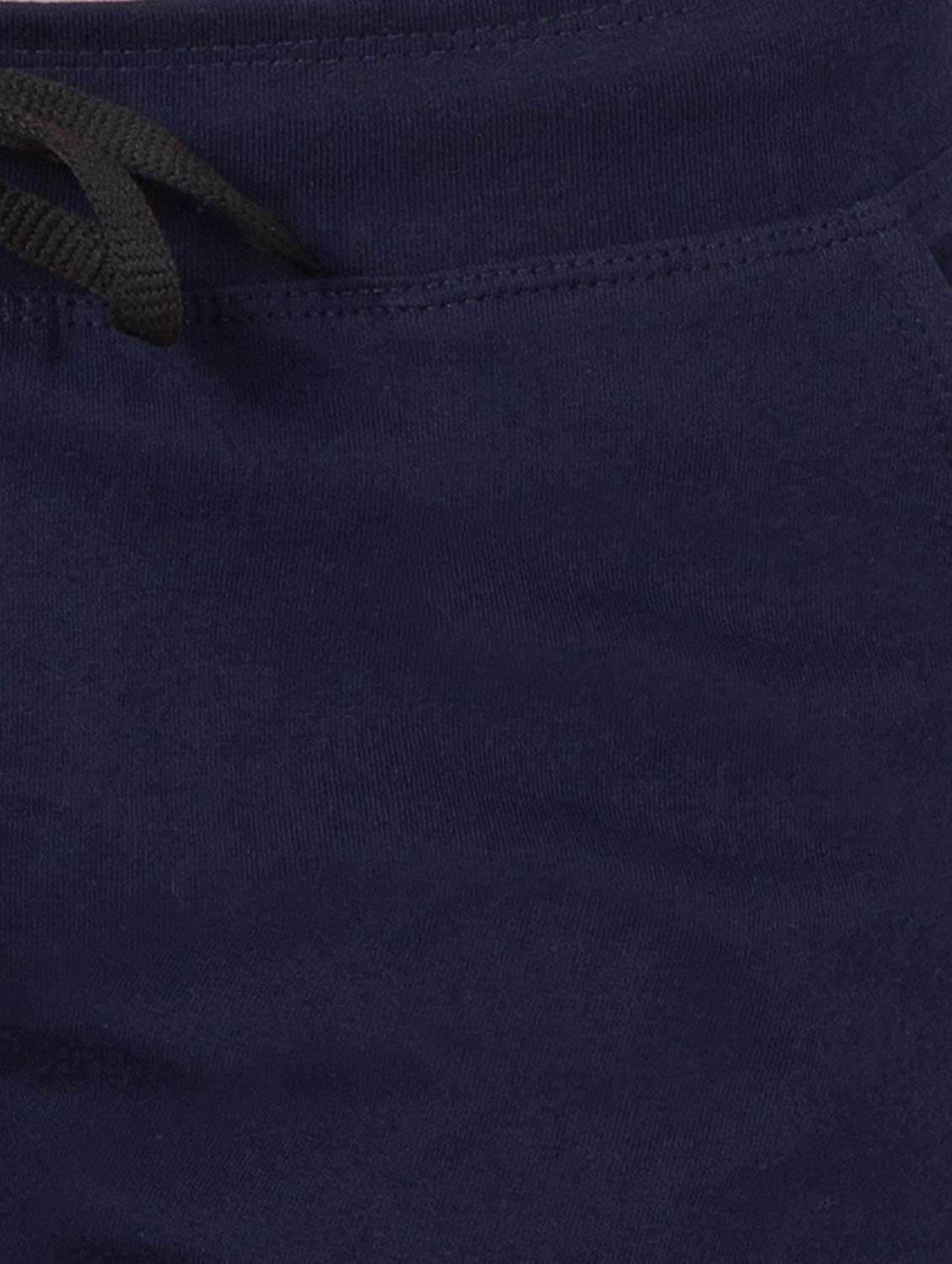 dark blue mid rise solid shorts  - 19523252 -  Standard Image - 5