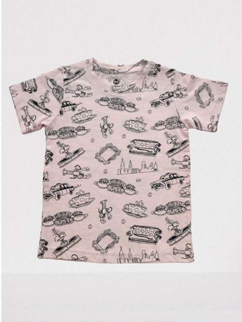 round neck printed tee - 19525558 -  Standard Image - 0