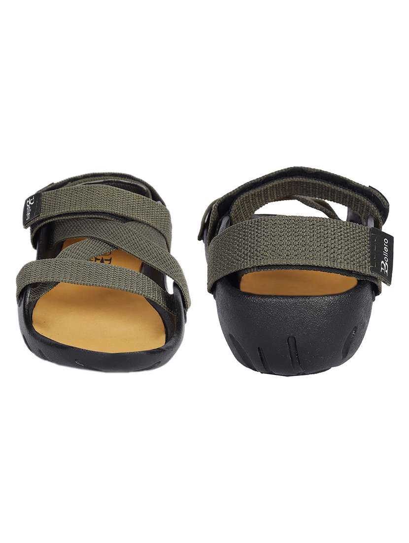 men's solid slip on sandal  - 19539178 -  Standard Image - 3