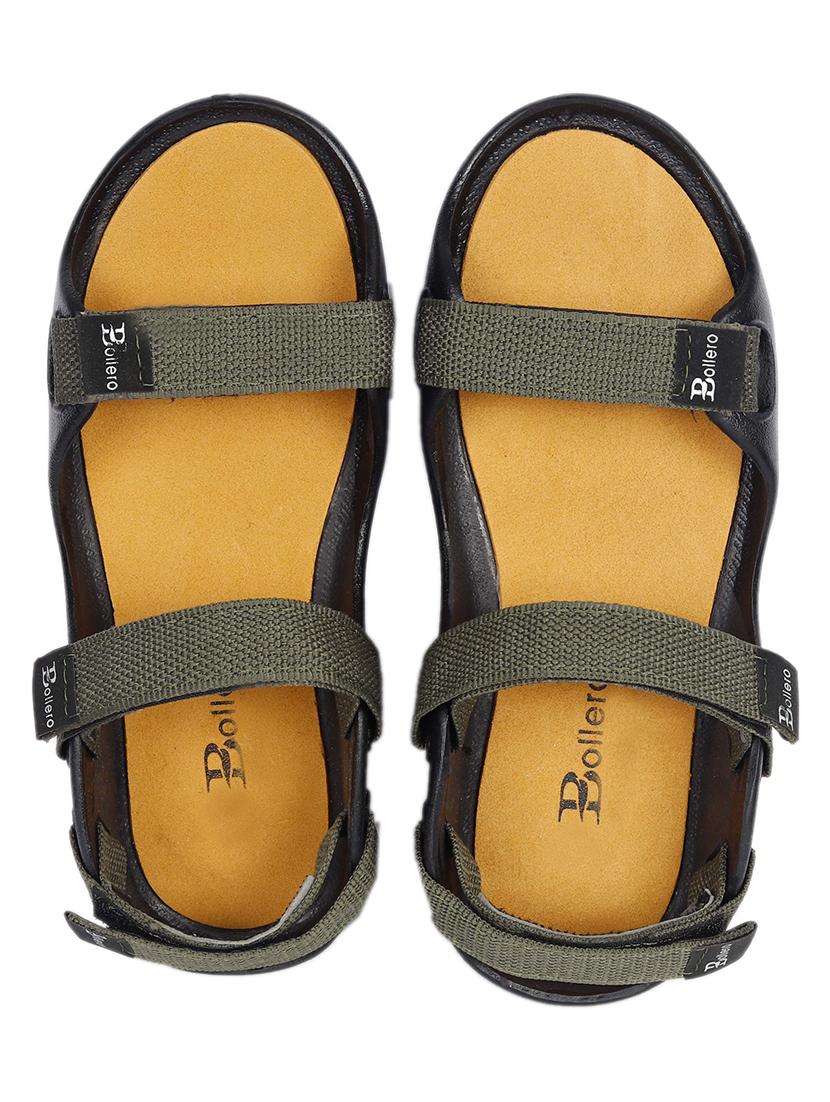 green back strap sandal - 19539183 - Standard Image - 5
