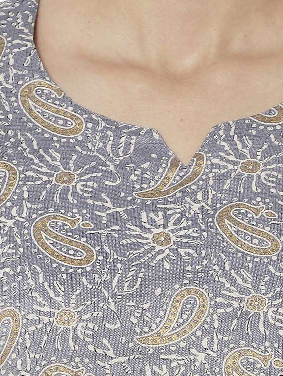 women's straight kurta - 19555799 - Standard Image - 3