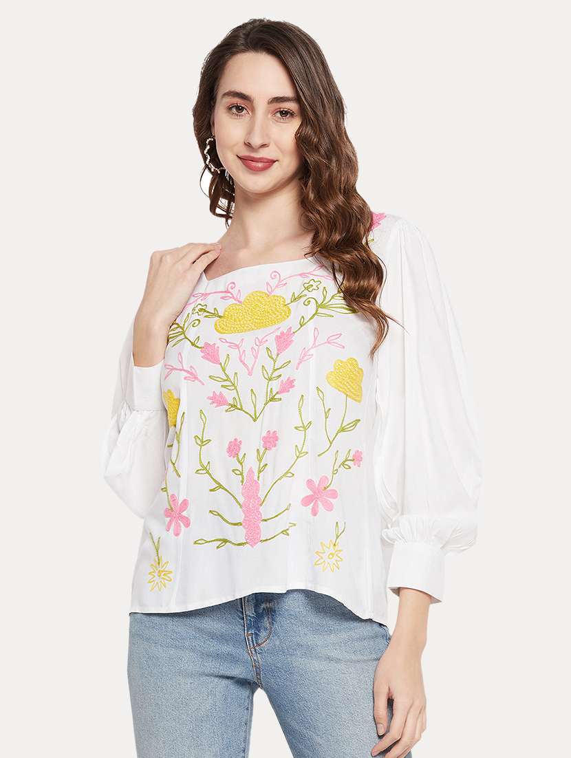 women's straight square neck top - 19559508 - Zoom Image - 0