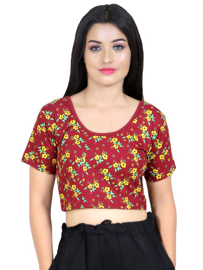 printed regular blouse - 19562773 -  Zoom Image - 0