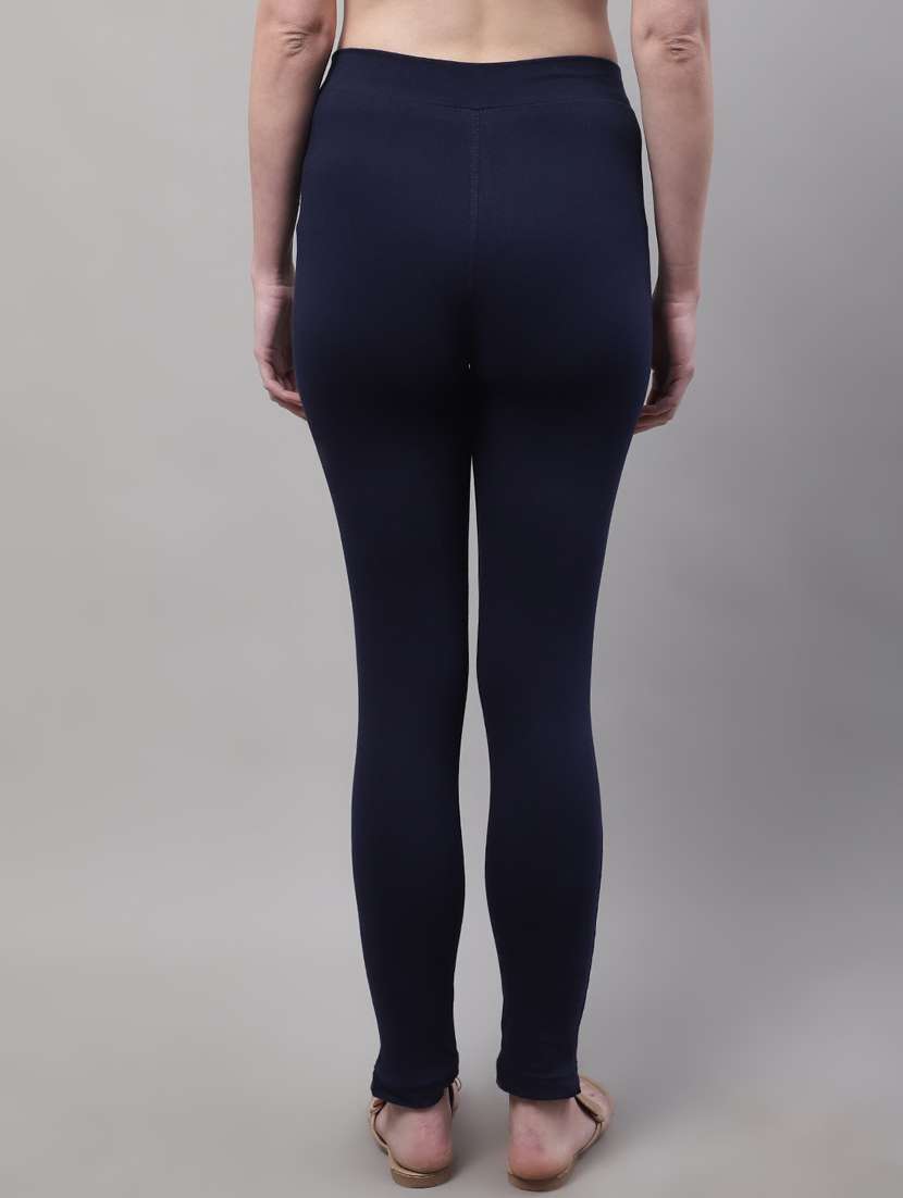 navy blue cotton leggings - 19562961 -  Standard Image - 3