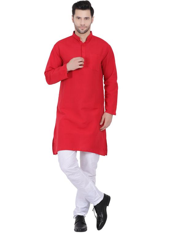 solid kurta pyjama set - 19564233 -  Zoom Image - 0