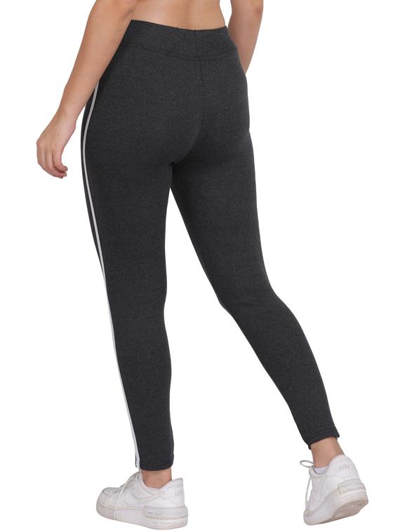 grey cotton blend jeggings - 19565875 - Standard Image - 3