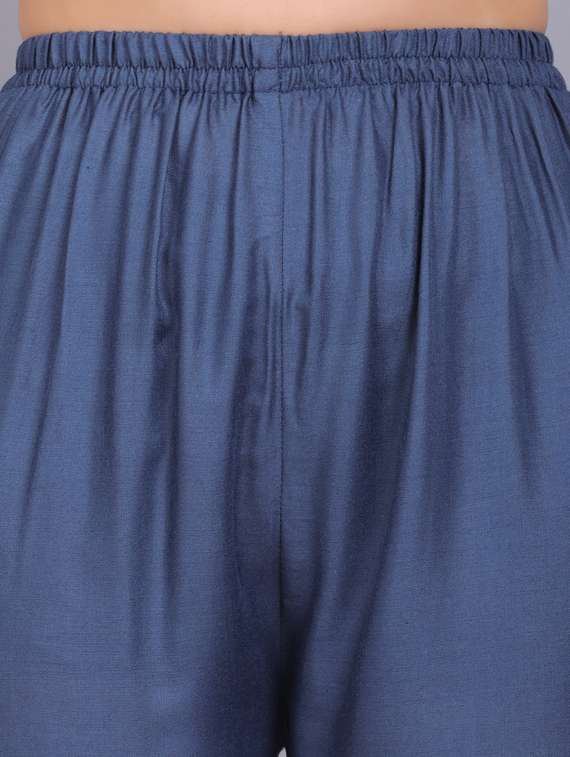 solid mid rise palazzo - 19566037 -  Standard Image - 5