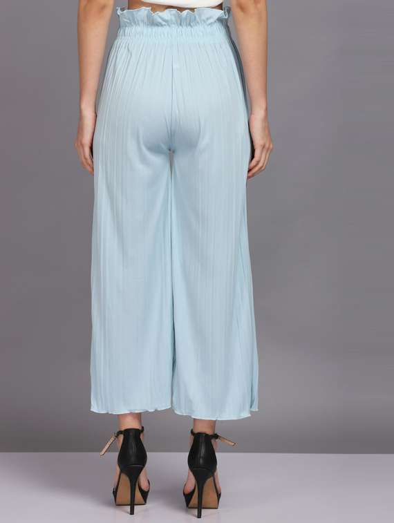 solid mid rise palazzo - 19566042 -  Standard Image - 3