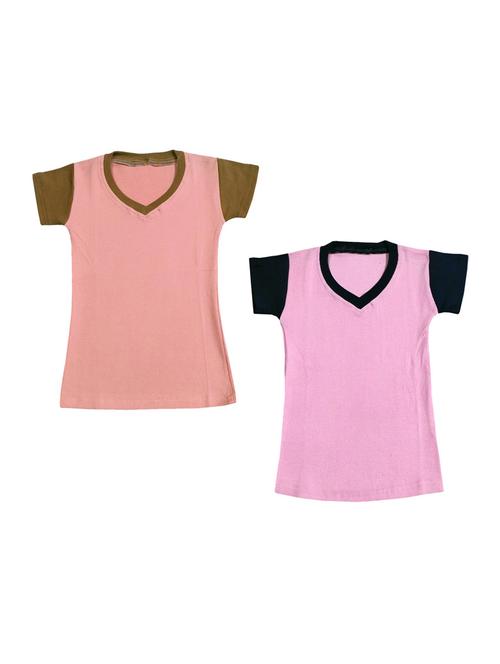pack of 2 solid t-shirt - 19566262 -  Standard Image - 0