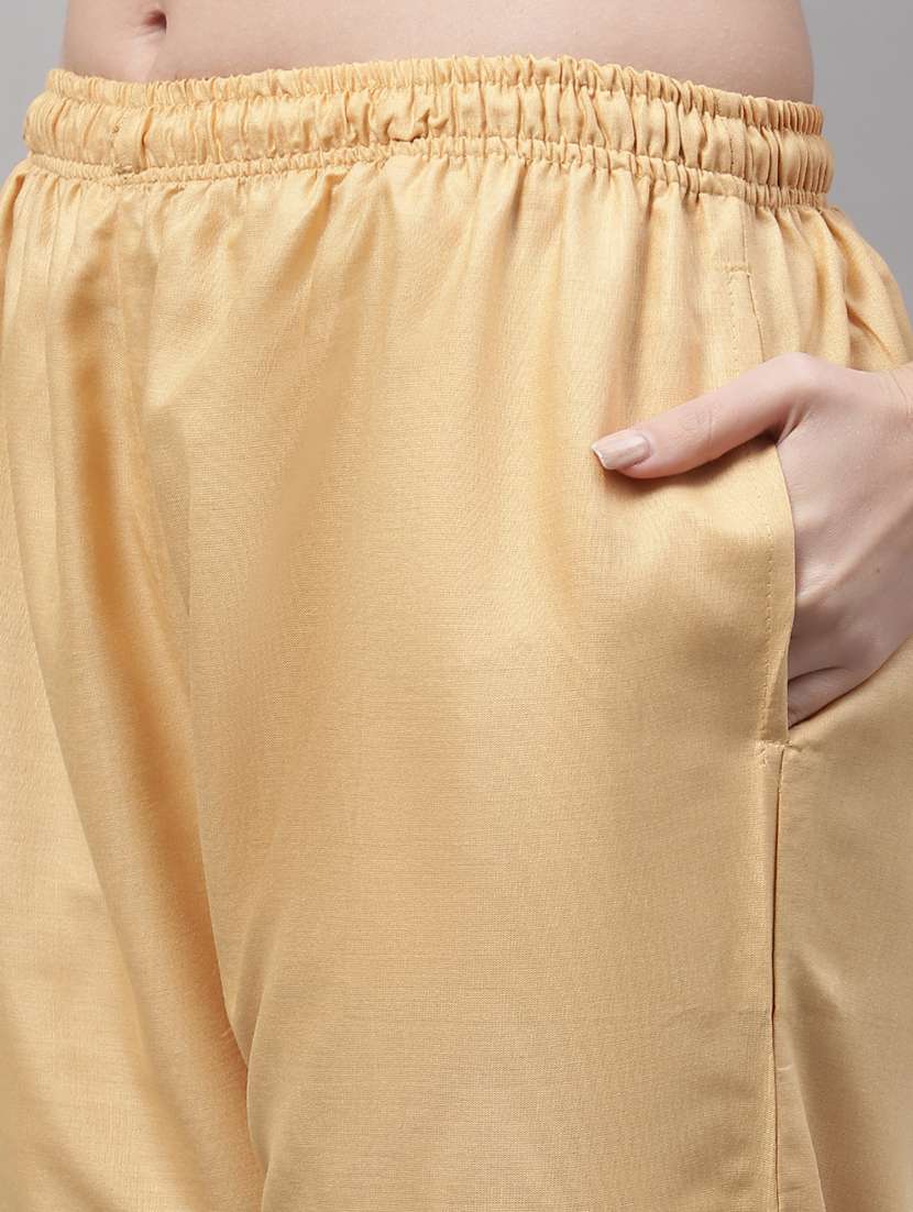 mid rise solid palazzo - 19566518 -  Standard Image - 5