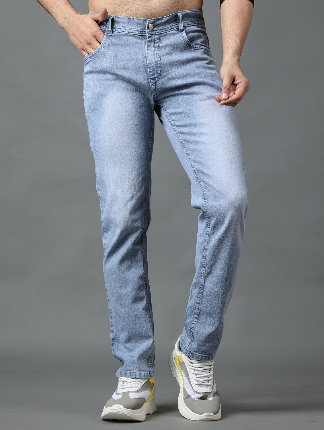 men mid rise washed jean - 19566724 -  Zoom Image - 0
