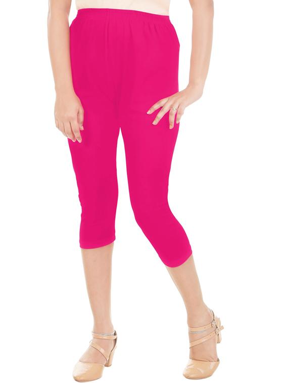 cotton printed capris - 19566787 - Zoom Image - 0