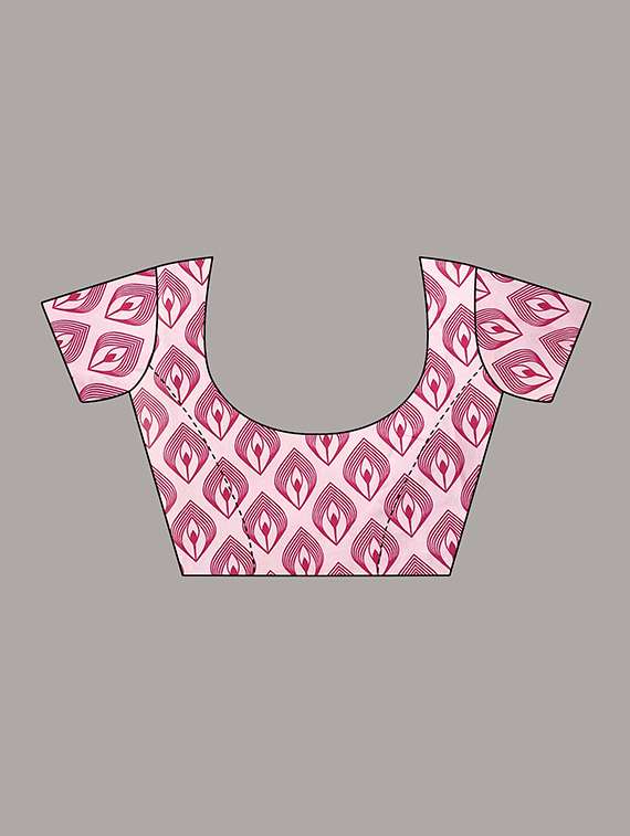 pack of 3 combo saree with blouse - 19567499 -  Standard Image - 5