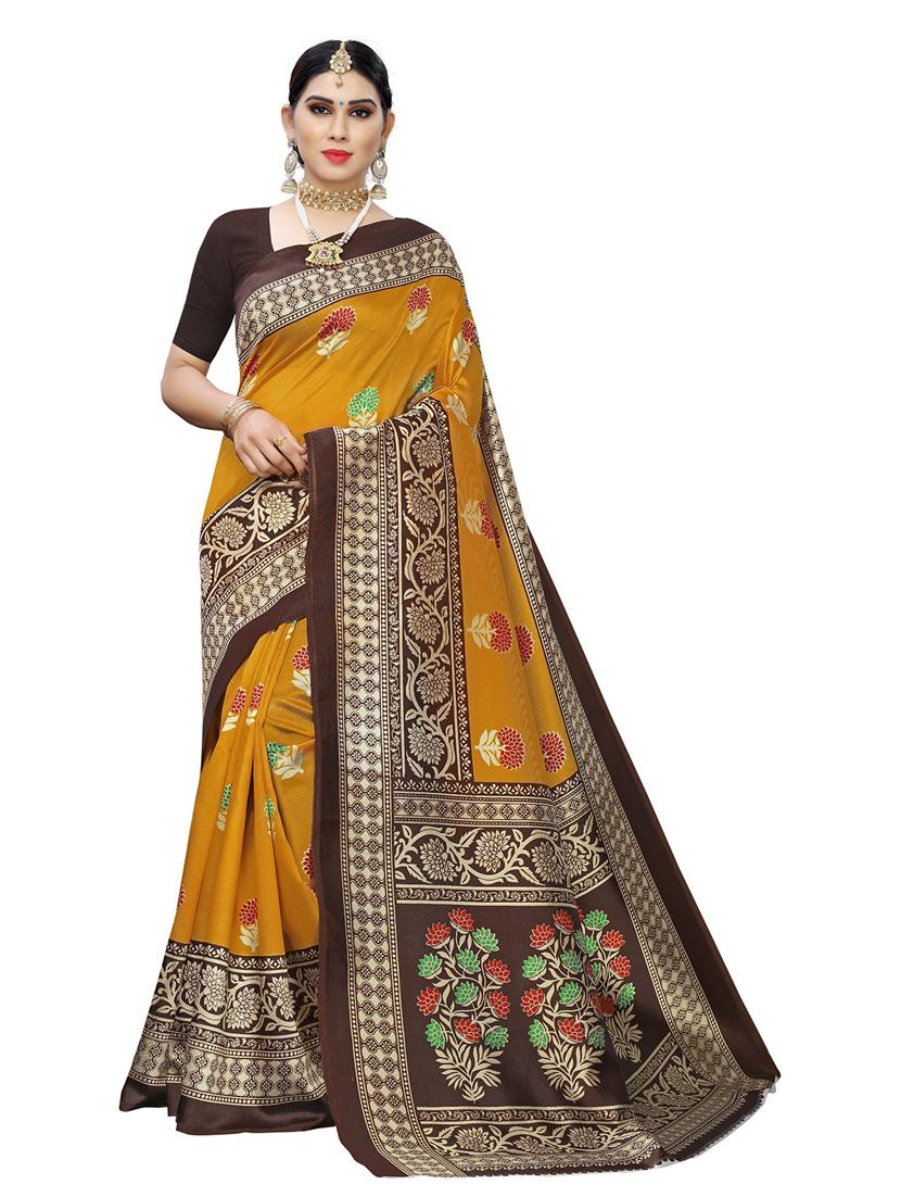 pack of 3 printed sarees - 19567666 - Standard Image - 3