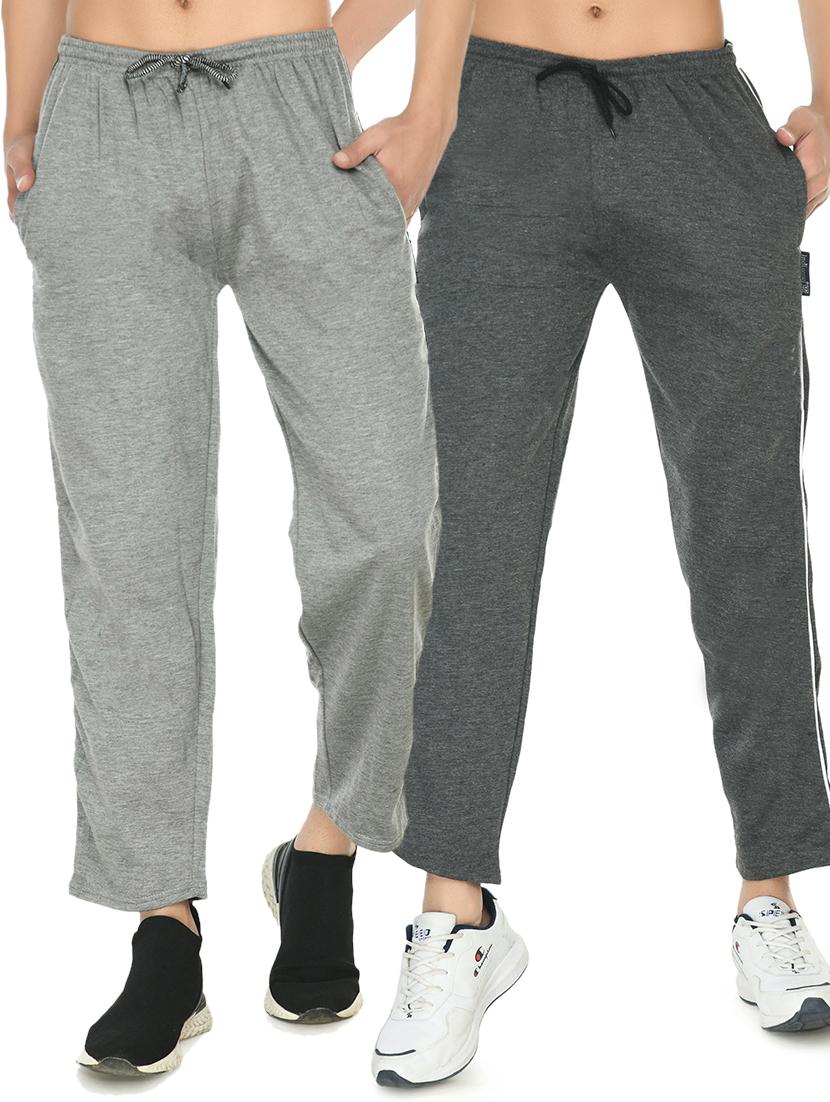 men mid rise full length track pant combo - 19576311 -  Zoom Image - 0