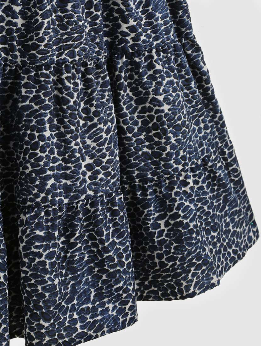 girls v neck bell sleeve frock - 19578433 -  Standard Image - 3