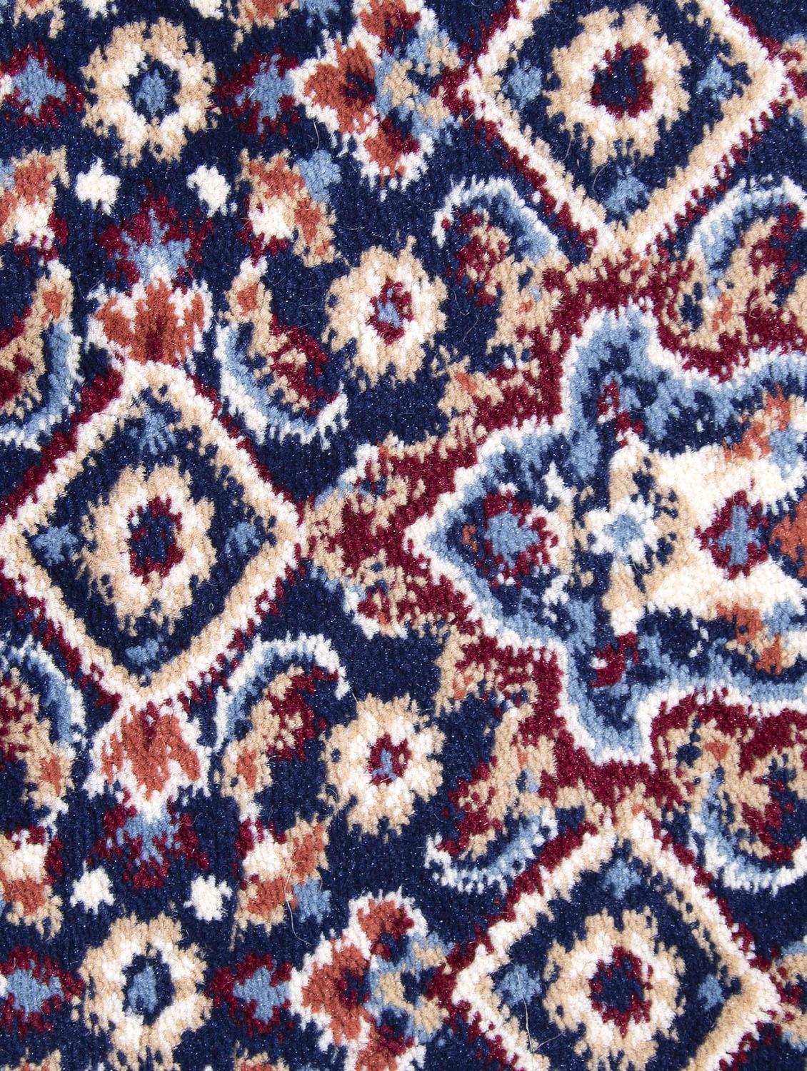 carpet galore super soft polyester blend galaxy design anti slip kitchen/bedside runner(blue,50x150 cm) - 19578629 - Standard Image - 3