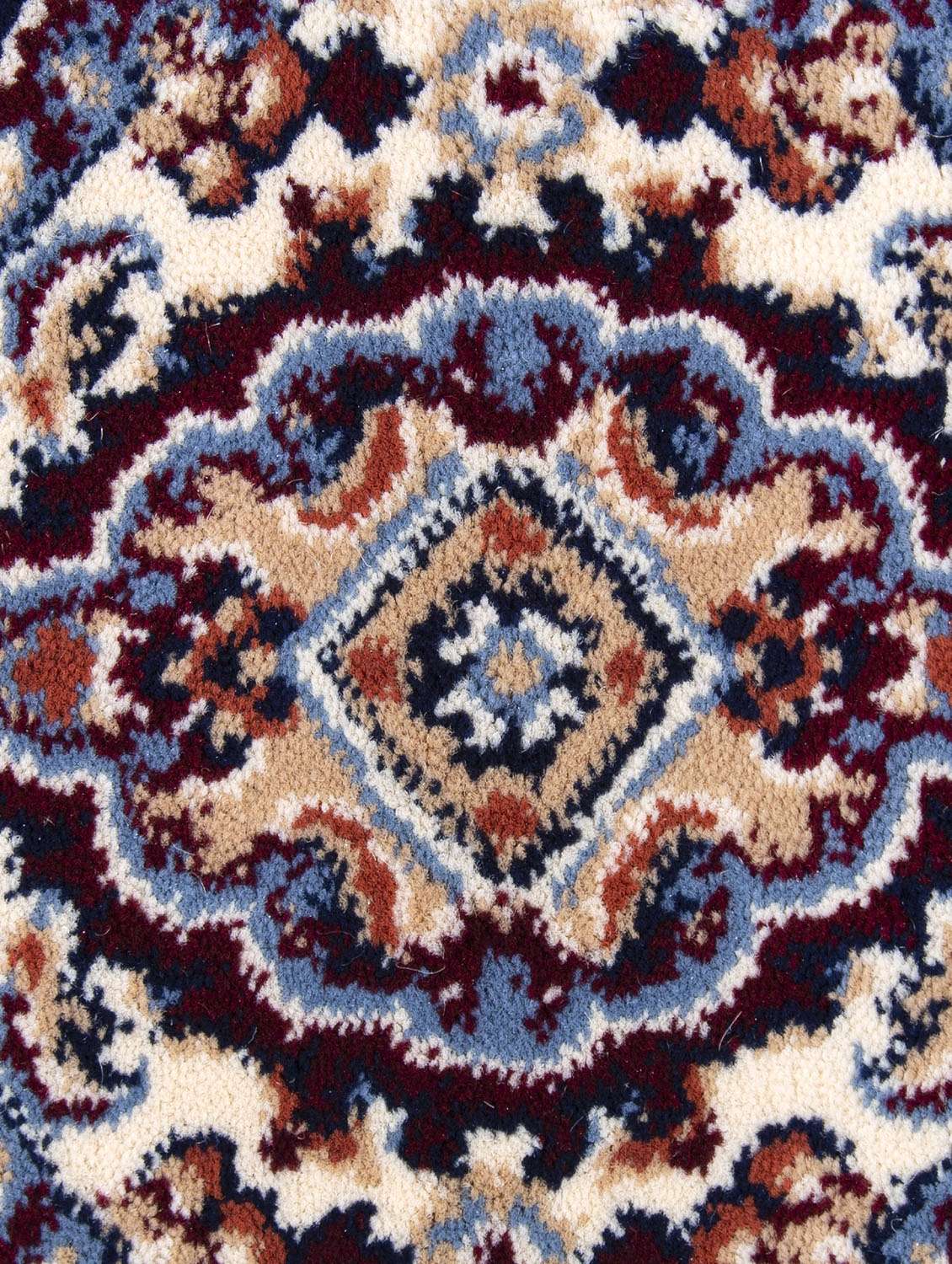 carpet galore super soft polyester blend galaxy design  anti slip kitchen/bedside runner(blue,50x150 cm) - 19578631 -  Standard Image - 3