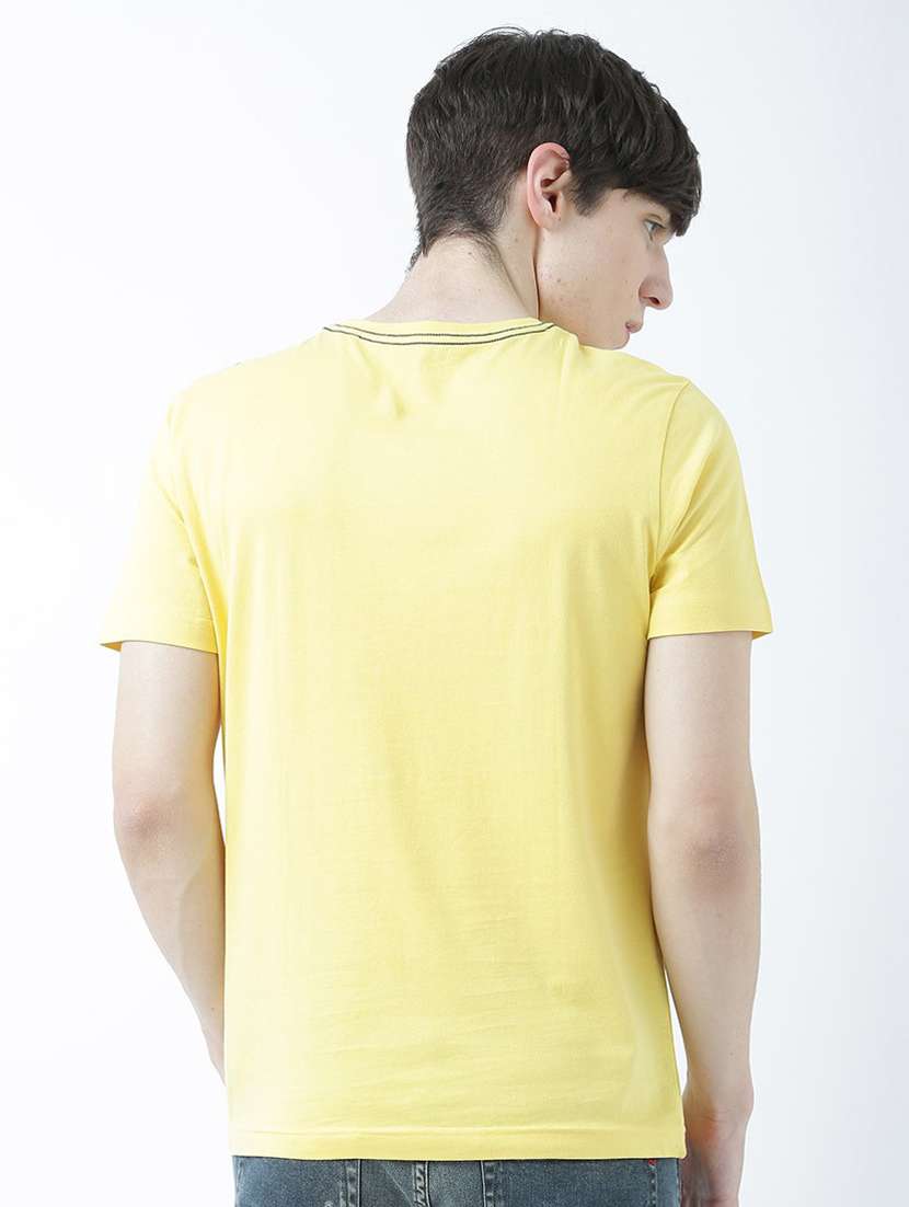 round neck printed regular t-shirt - 19580555 -  Standard Image - 3