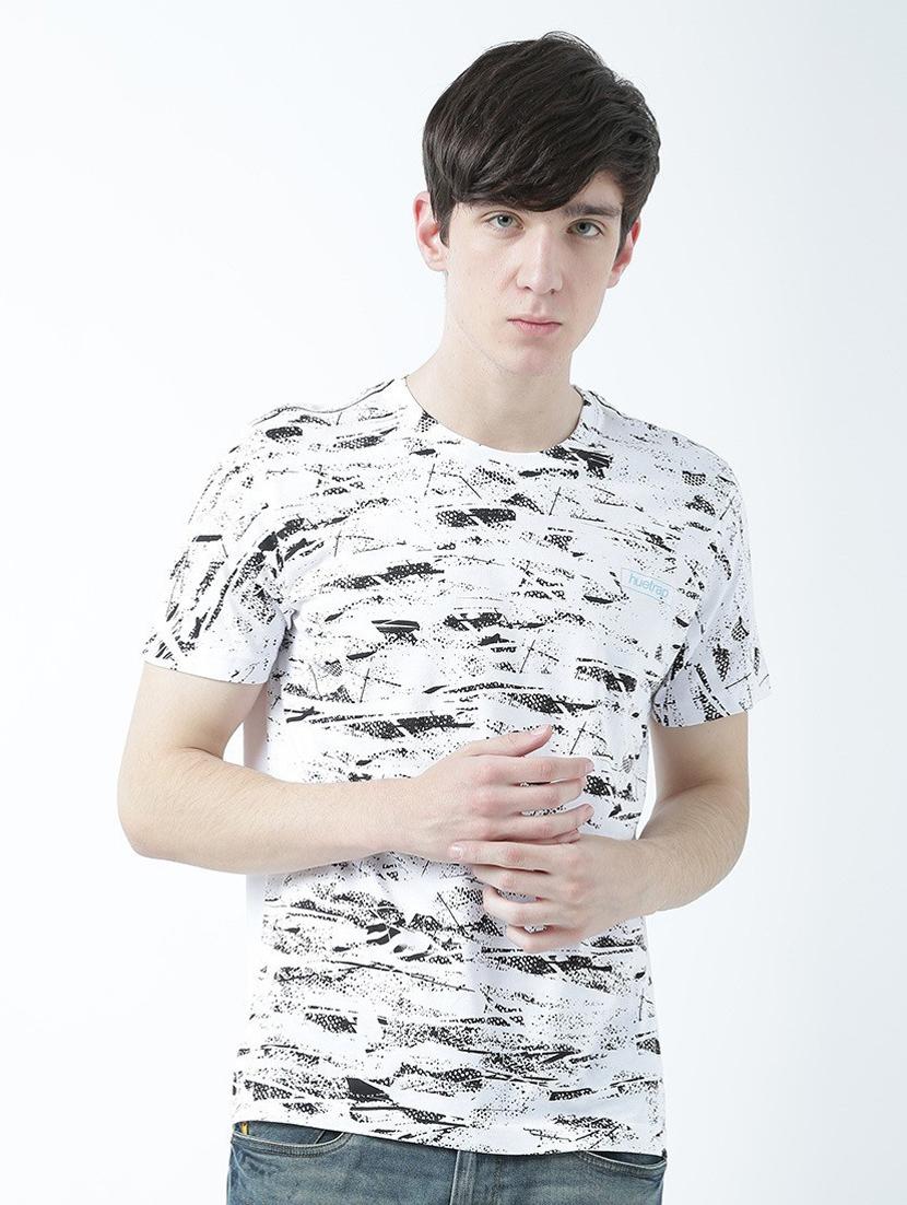 men front print short sleeve t-shirt - 19580677 - Zoom Image - 0